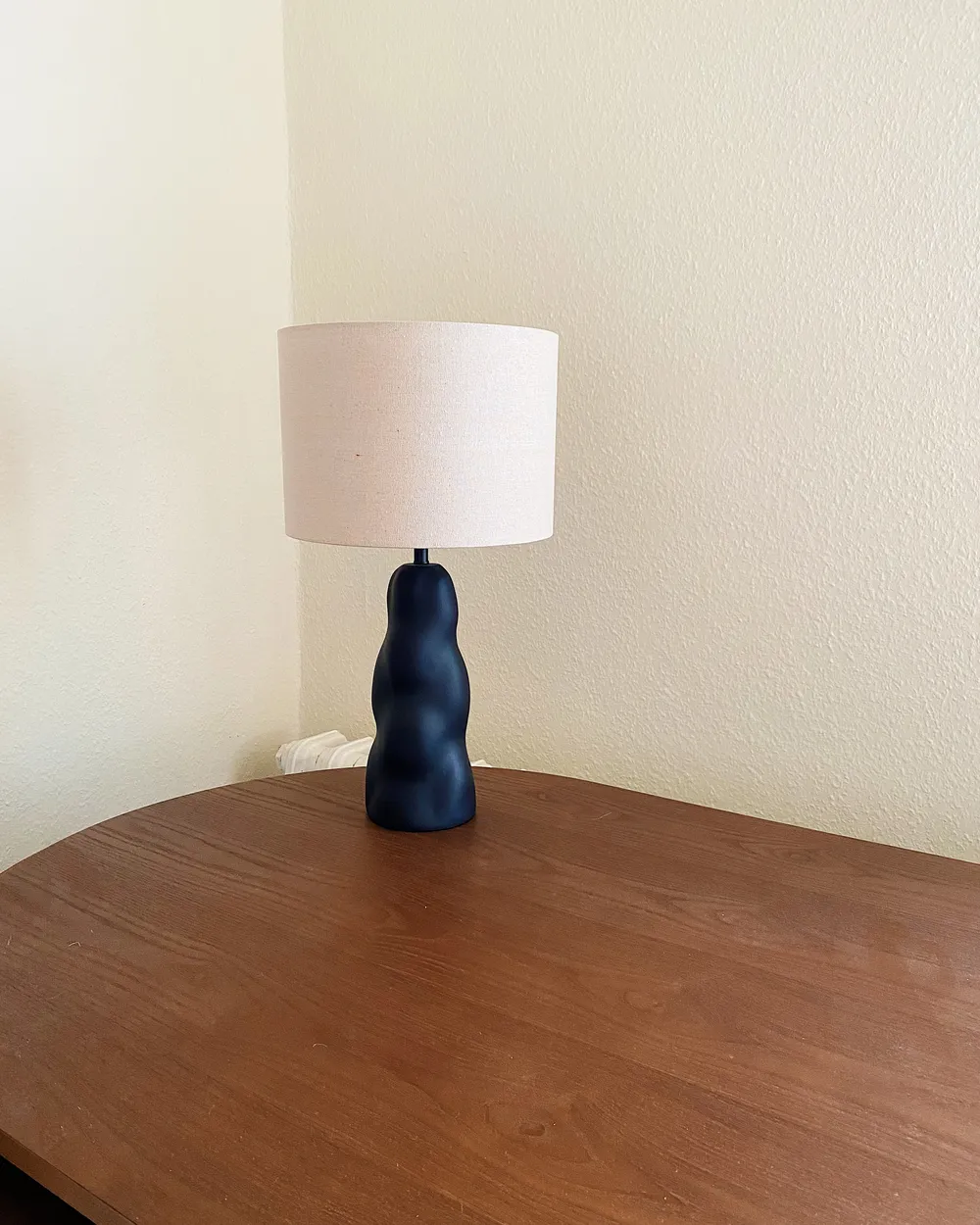 Table Lamp VILAR Ceramic Black_923036