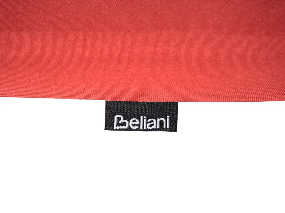 Set of 8 Garden Chair Cushions SASSARI PREMIUM 46 x 46 cm Red_990920