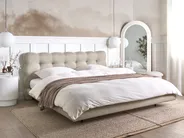 Bed Fabric SOULISSE 180 x 200 cm (EU Super King) Beige_999087