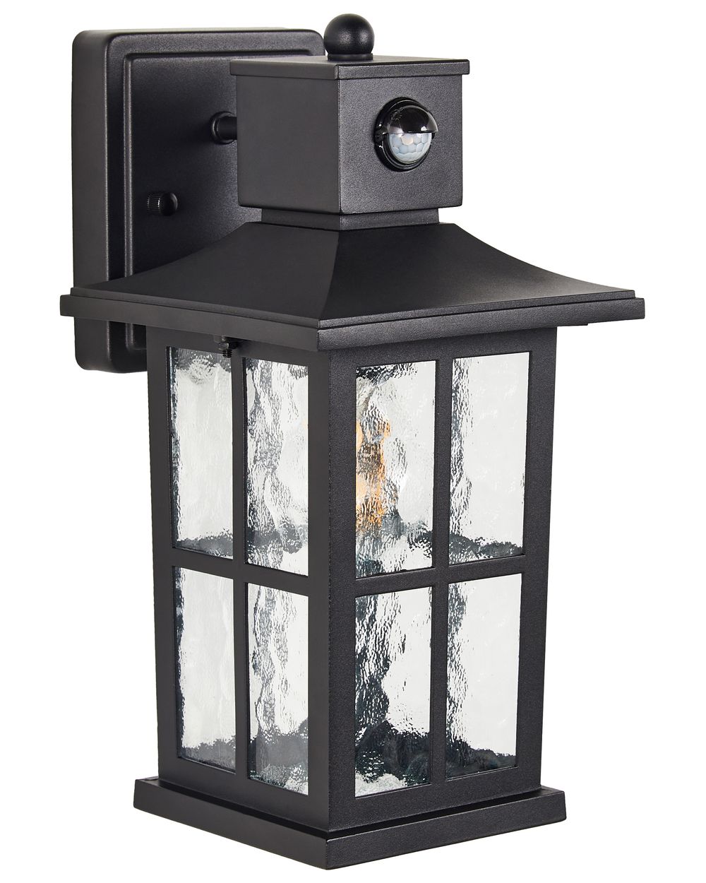 Outdoor Wall Light AZMAK with Motion Sensor Black