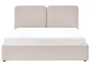 Letto contenitore ARBOIS Tessuto Beige 180 x 200 cm_1023175