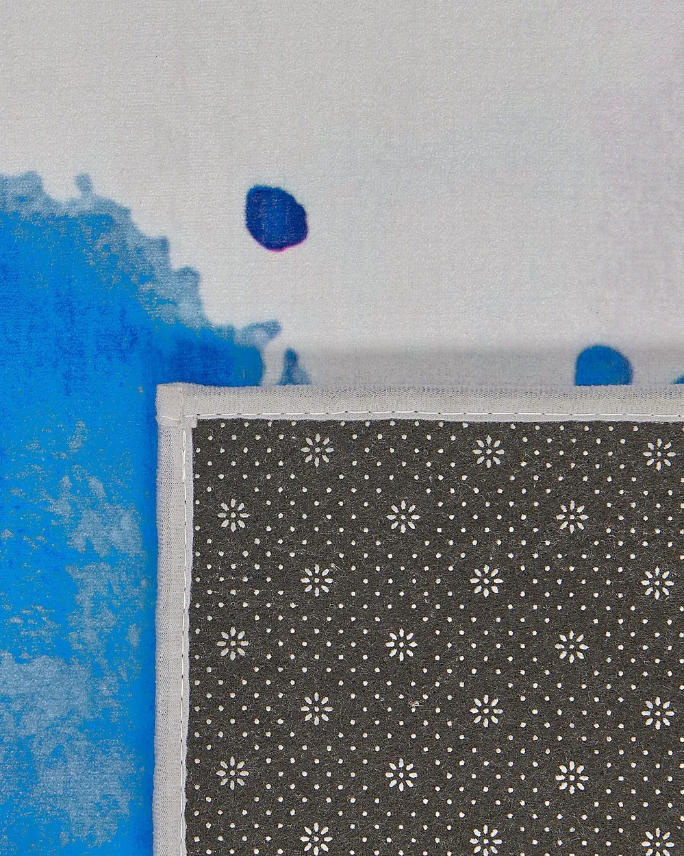 Rug ODALAR Blue 80 x 150 cm_755376