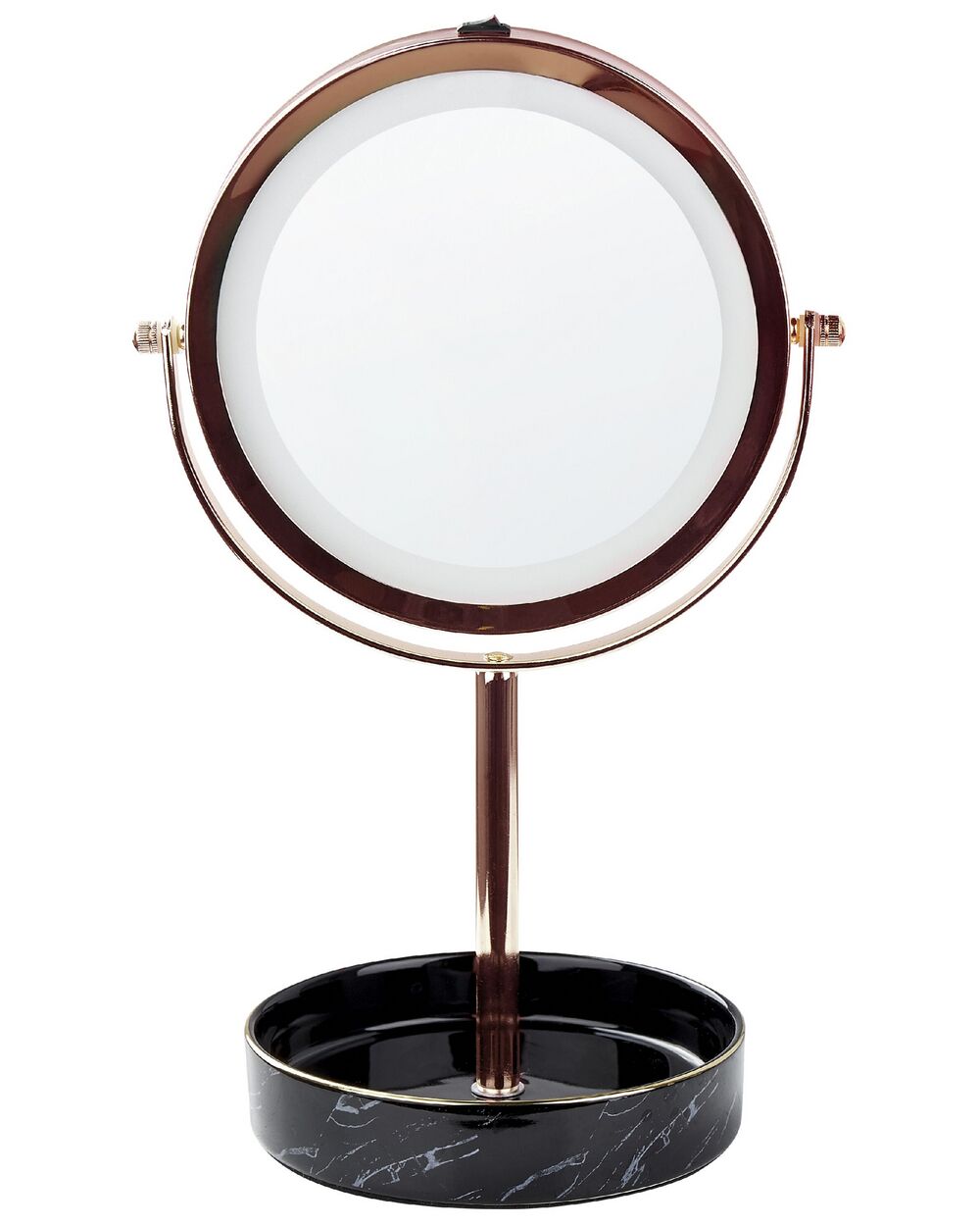 Makeup Mirror LED SAVOIE Rose Gold