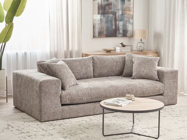 3 Seater Sofa Brown GLORVIKA