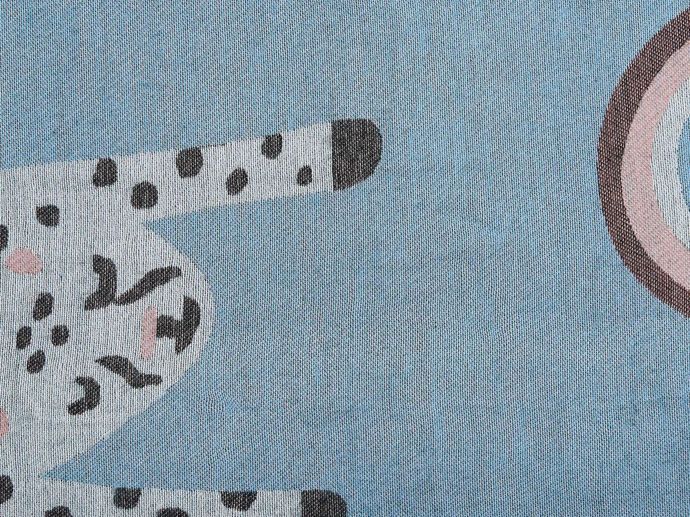 Koc LIMGHA 130 x 170 cm Niebieski_834828