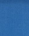 Silla de oficina reclinable de poliéster azul/negro/plateado ROYAL_752158