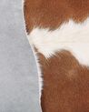 Cowhide Rug 2-3 m² Brown and White NASQU_815810