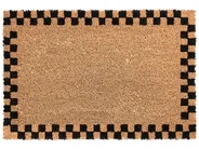 Doormat SAGADA Beige/ Black 60 x 90 cm Coir_1079130