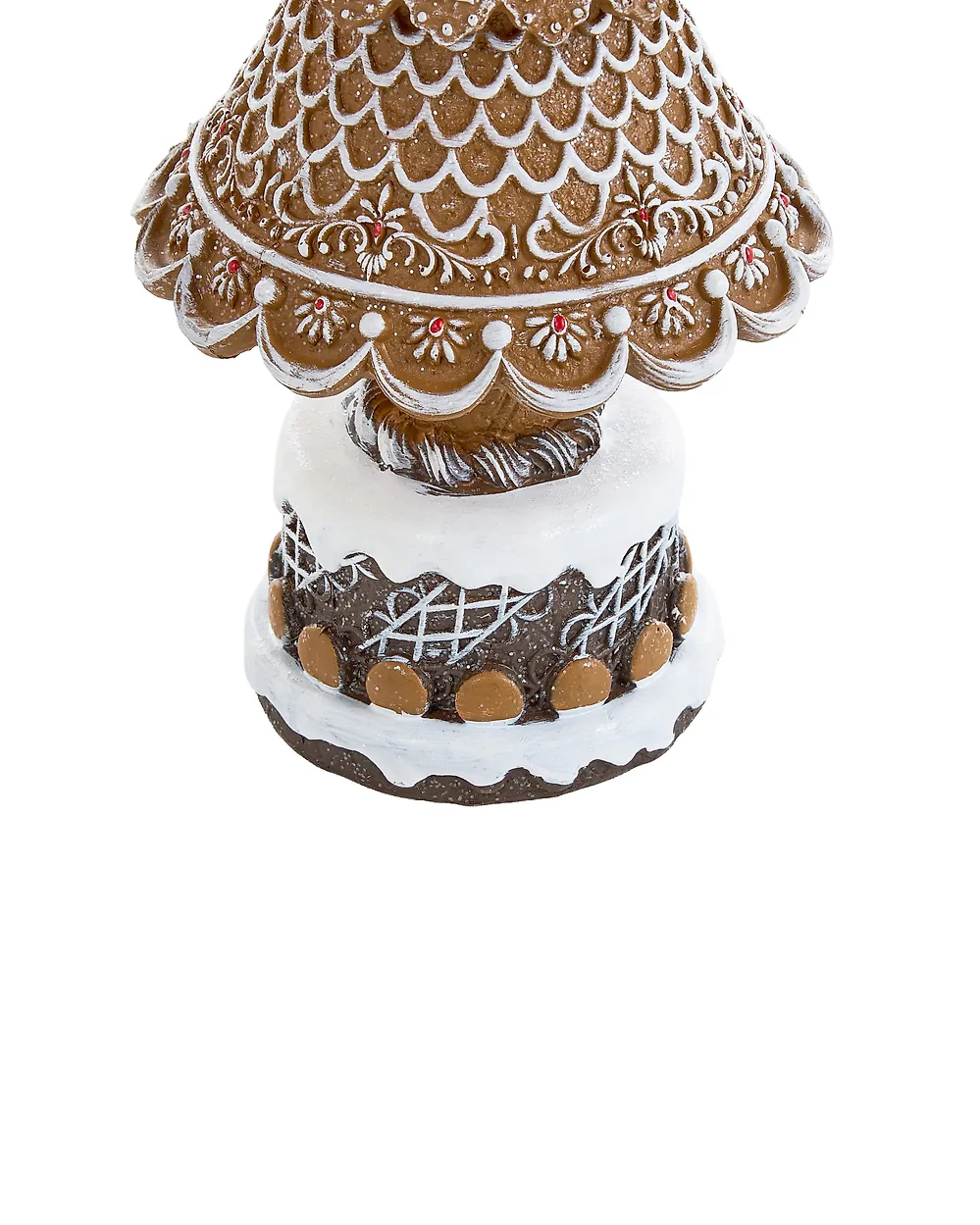 Lot de 2 décorations de Noël KOPPELO 33/42 cm Arbre de Noël Marron_1175653