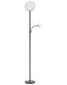 Lampa podłogowa LED ESKALDE  Z pilotem Ze ściemniaczem Metal Czarny