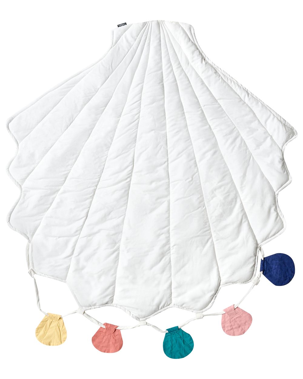 Tapis de jeu pour enfant KADMEA 110 x 110 cm Coton Blanc