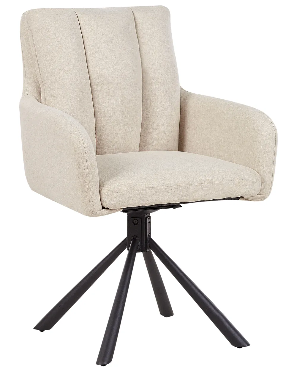 Set di 2 sedie da pranzo SARDOAL Tessuto Beige chiaro_944931