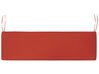 Tuinbank met opbergruimte acaciahout lichthout/rood 160 cm SOVANA_922588
