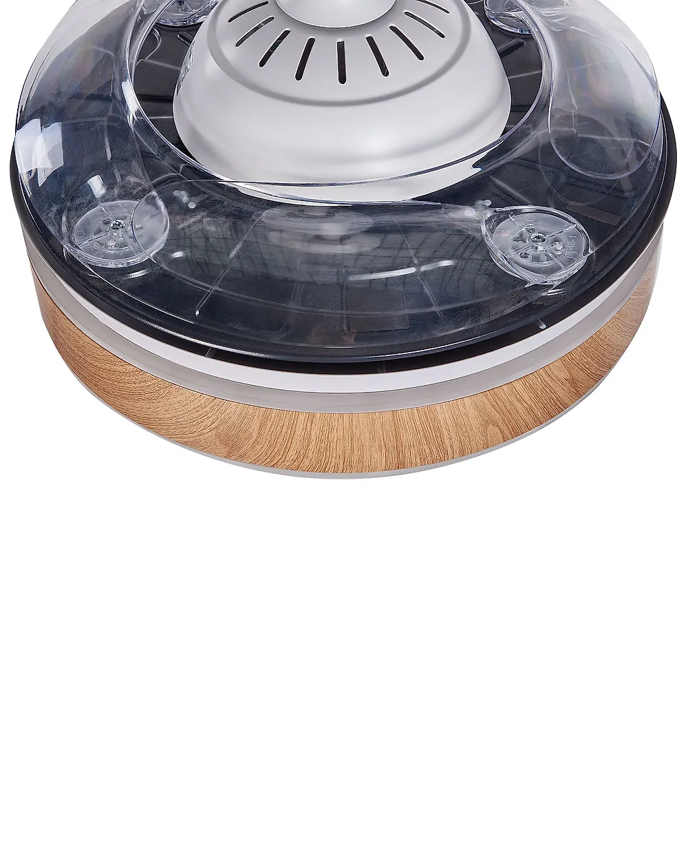 Wentylator sufitowy z lampą FREMONT Z pilotem LED Biały_862434