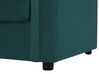 Divano letto a 3 posti di velluto color verde scuro CHESTERFIELD_765924