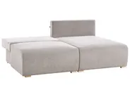 Divano angolare modulare NERBO Tessuto Grigio Lato Sinistro_1035200