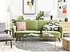 Sofa Bed 3 Seater SENJA Velvet Olive Green