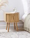 Bedside Table Light Wood SELAH_935744