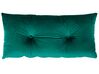 Velvet Sofa Bed Dark Green VESTFOLD_808619