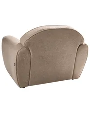 Poltrona ELLEDE Bouclé Marrone chiaro_959901