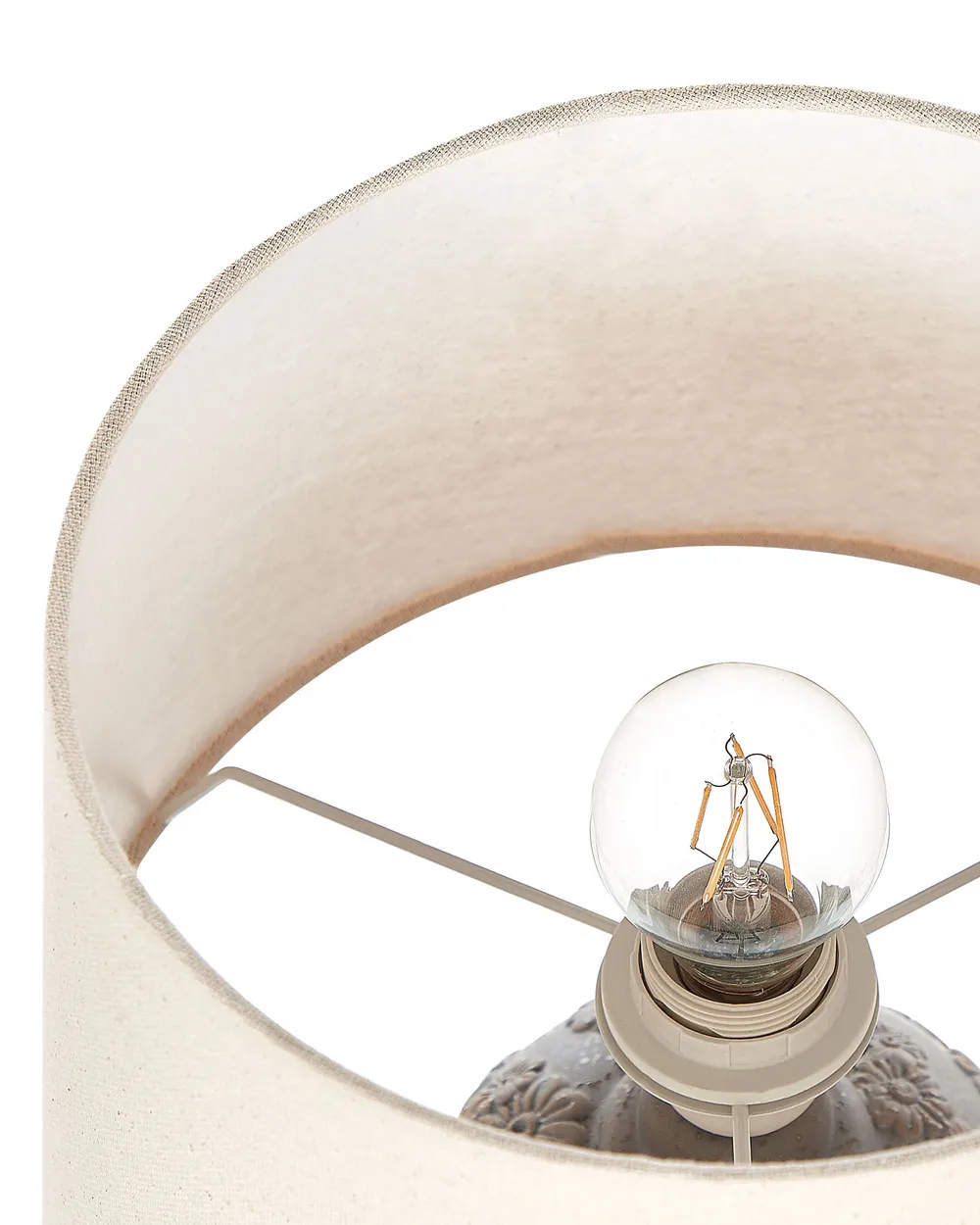 Table Lamp FERREY Ceramic Grey_822905