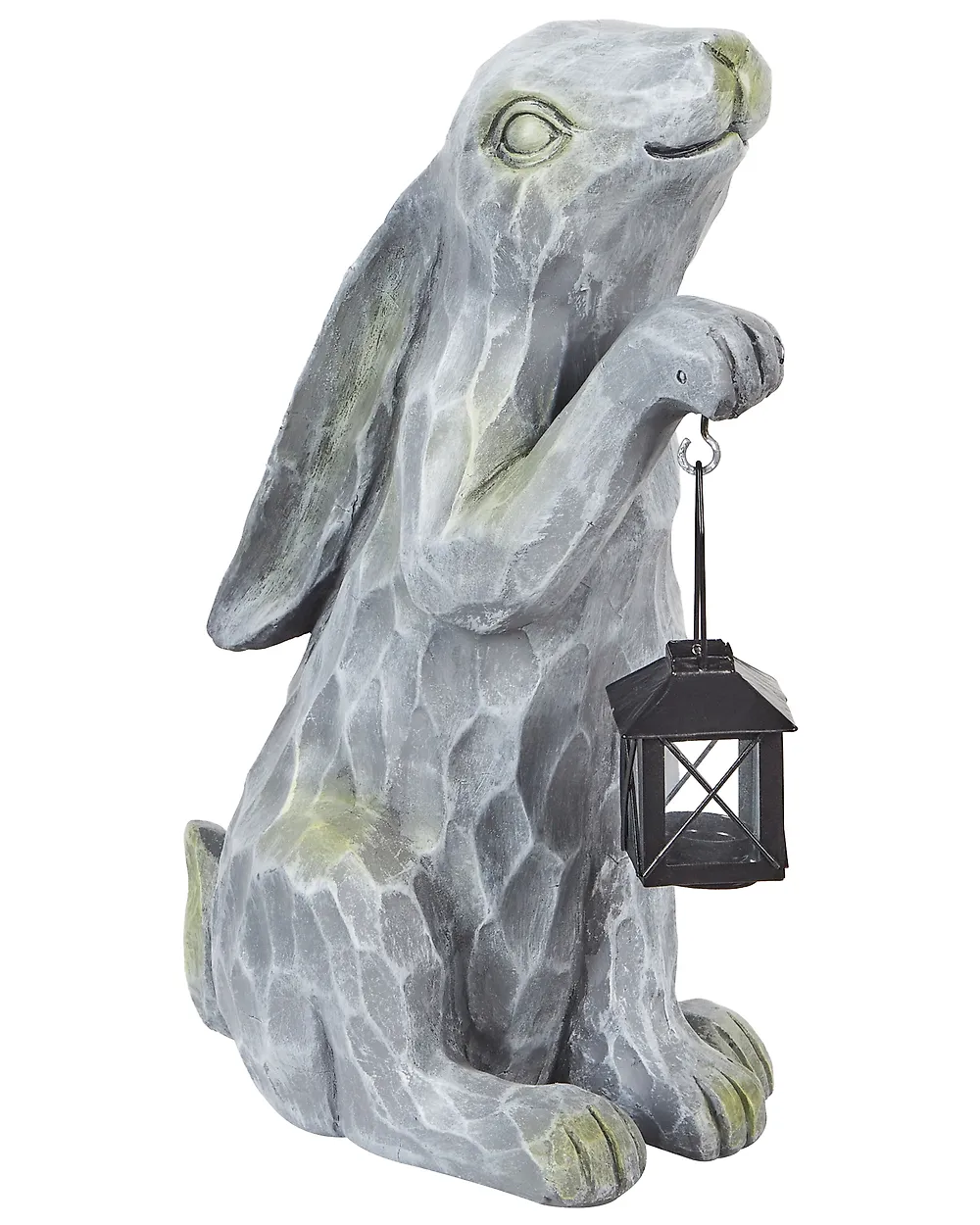 Statuetta da giardino ARGILLY 37 cm Grigio_1178936