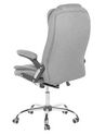 Chaise de bureau en tissu gris ROYAL_752130