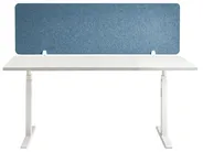 Desk Screen SPLIT 160 x 50 cm Blue_1055976