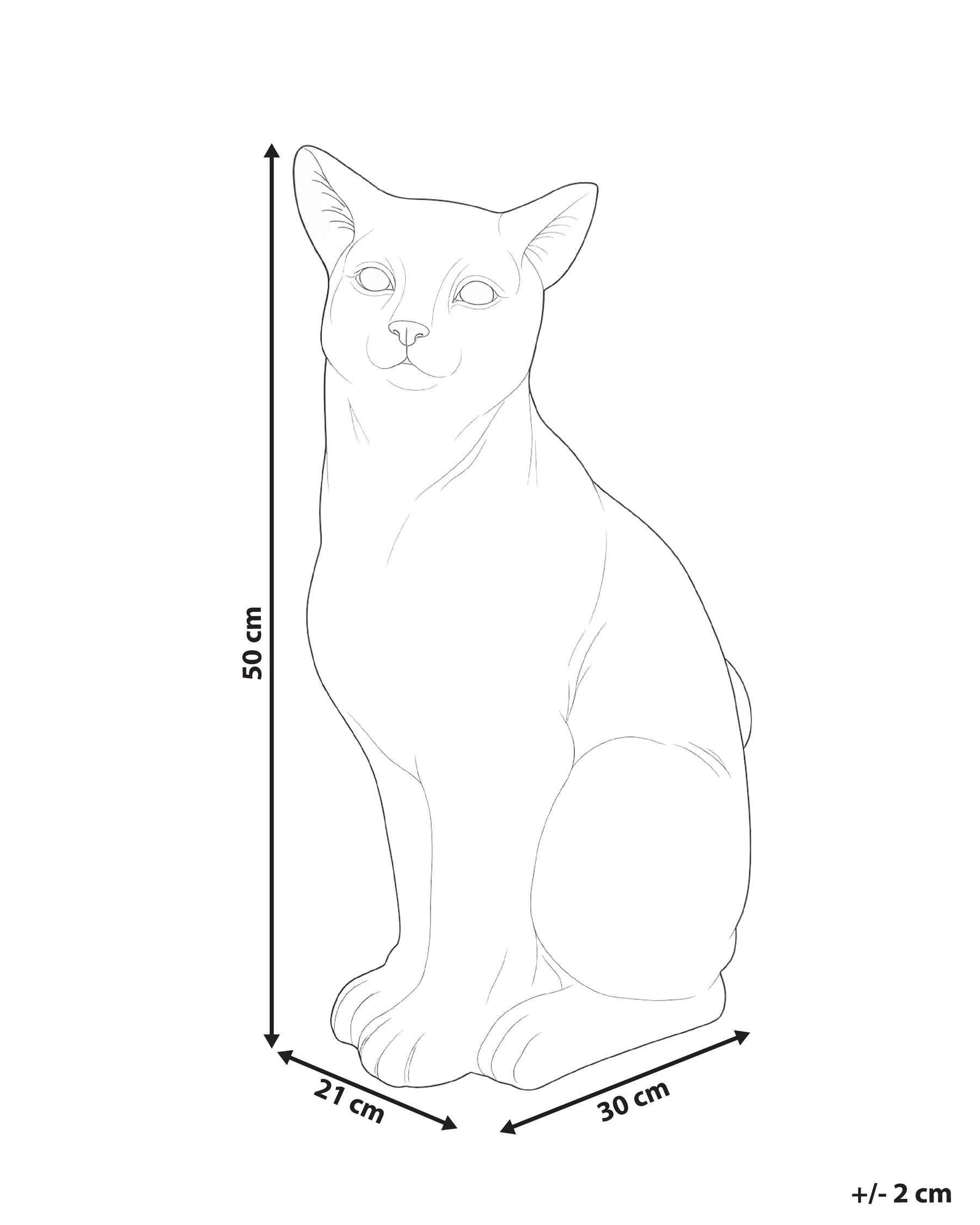 Statua da giardino OFFIDA Gatto Beige_1054765