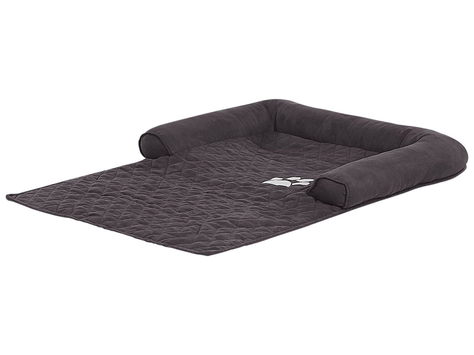 Fabric Dog Sofa Bed 70 x 100 cm Grey BOZAN_783507