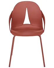 Set of 2 Garden Chairs BOLGHERI Red_1182952