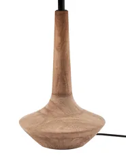 Table Lamp GODAWARI Mango Wood Dark Brown_985996