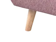 Living Room Set 4 Seater BOLGA Fabric Pink_1076219
