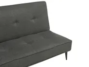 Divano letto 3 posti ESSVIK Tessuto Grigio scuro_894371