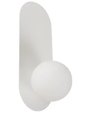 Set of 2 Wall Lamps LEISI White_987454