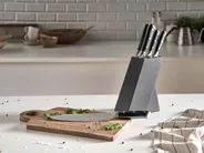 Set of 5 Knives in Block IKEDA Black_1022855