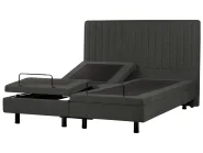 Adjustable Bed Fabric DUKE II 180 x 200 cm (EU Super King) Dark Grey_987377