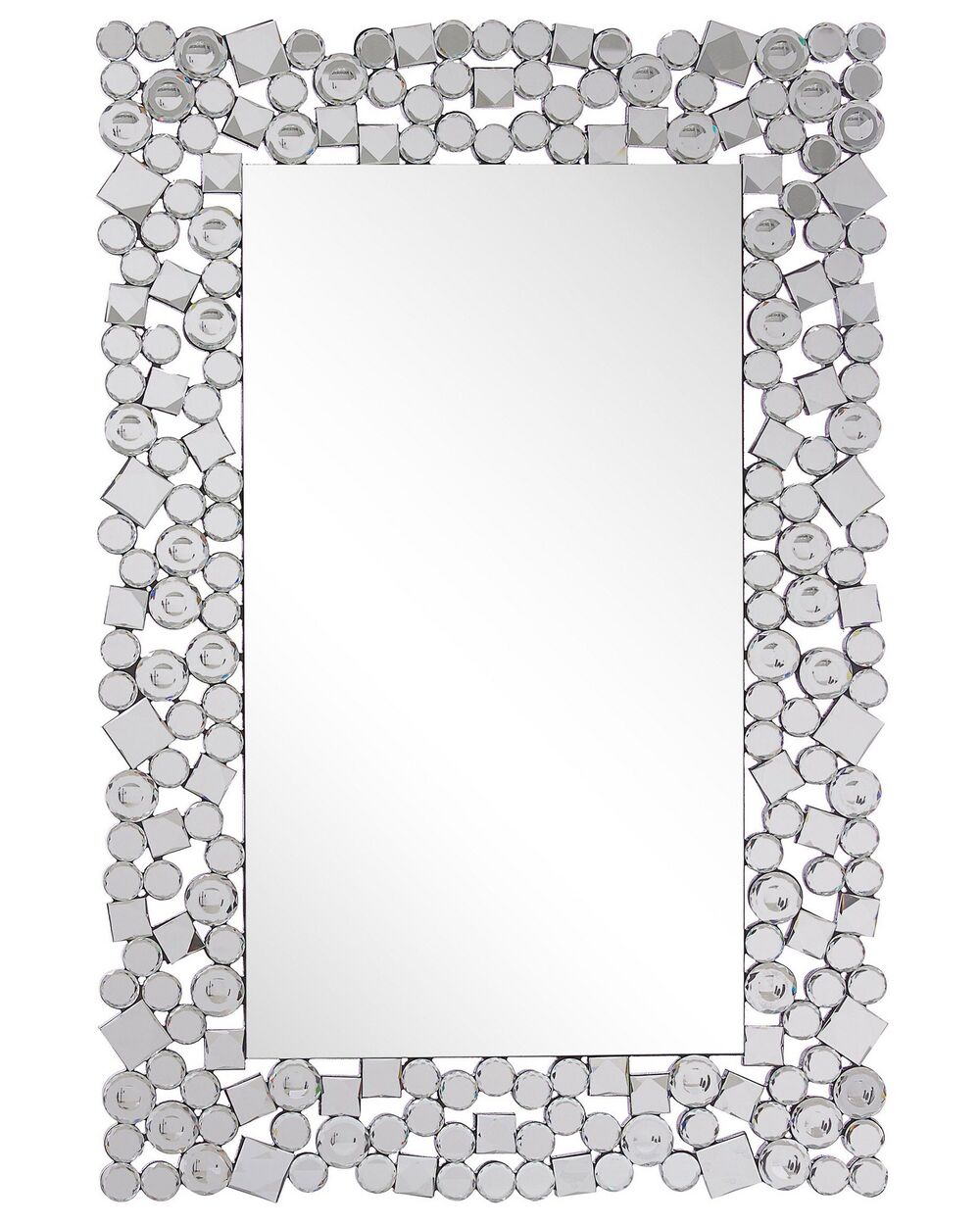 Wall Mirror MERNEL 60 cm 90 cm Silver