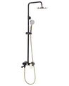 Mixer Shower Set Black with Gold GURARA _813542