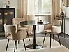 Dining Table BOCA Black 90 cm 90 cm