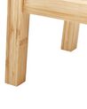 Bamboo Bathroom Stool Light Wood TREMONT_927107