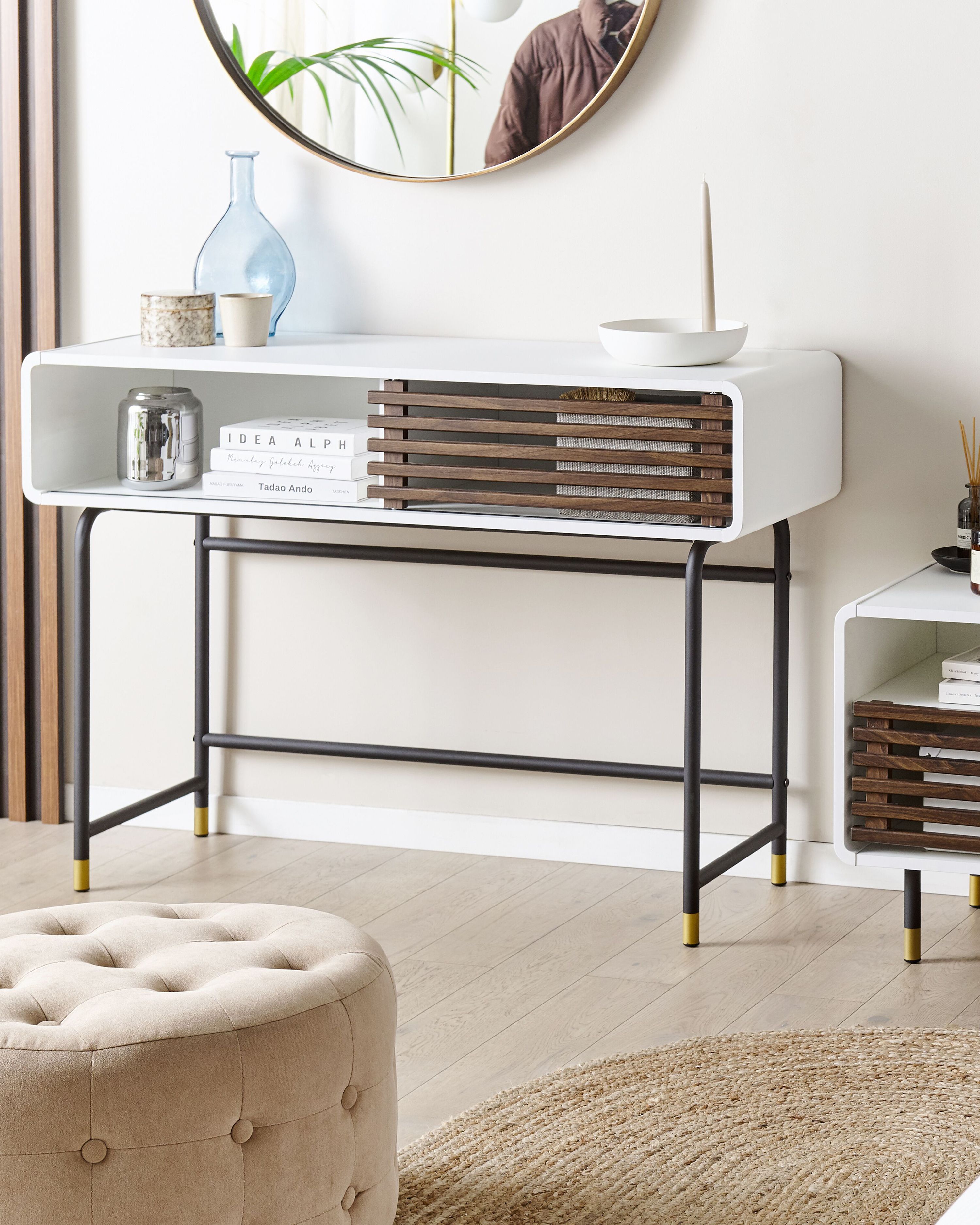 Console Table RIFLE White | Beliani.co.uk