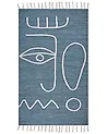Outdoor Rug YAVU Blue 80 x 150 cm