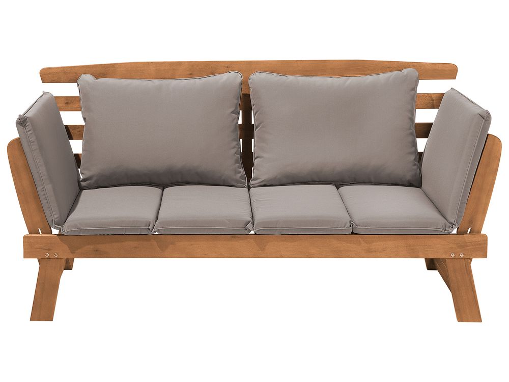 Eucalyptus garden bench top