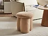 Puf CARRINGTON Boucle Beige