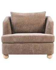 Poltrona RATTVIK Ciniglia Marrone_1066479
