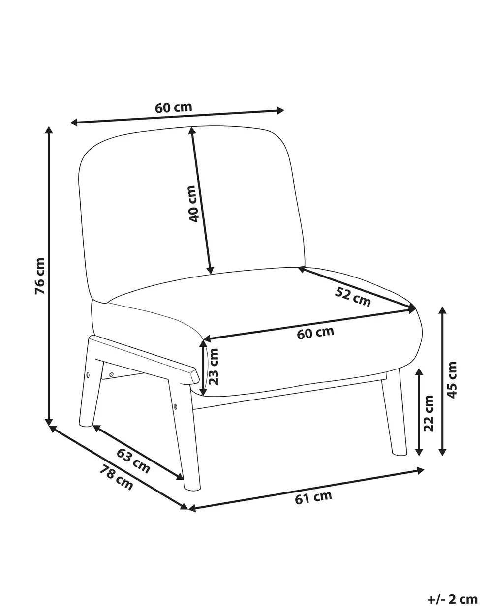 Fotel NIVA Boucle Złamana biel_1085570