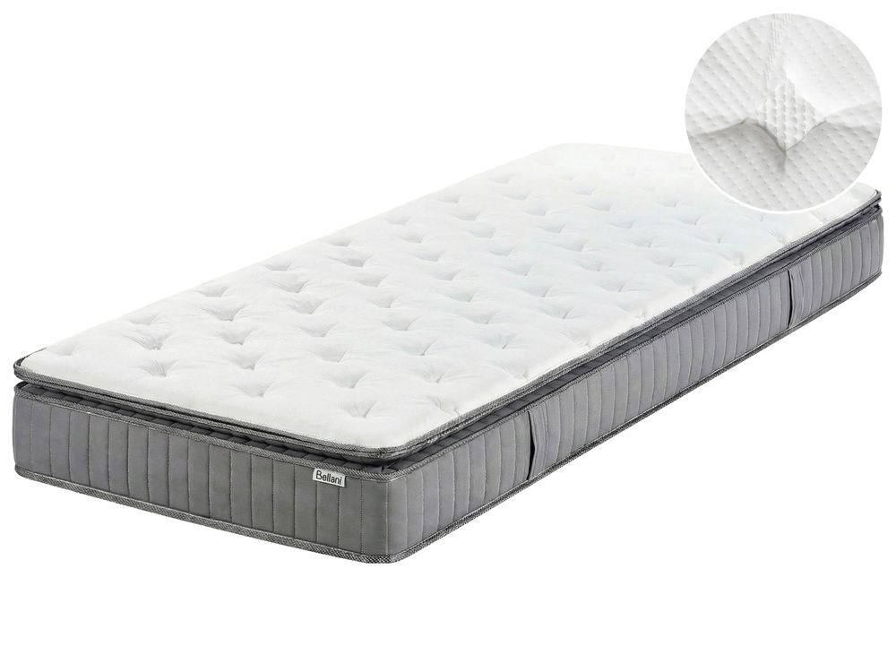 Materasso a molle insacchettate con schiuma memory gel COOL HYBRID 7 PRO Durezza alta H3/4 90 x 200 cm