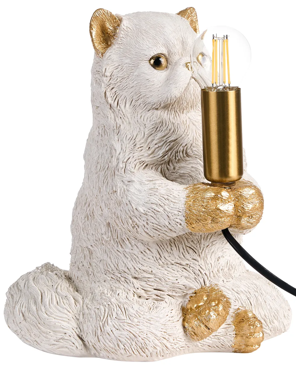 Lampa stołowa Kot YOKO Biały