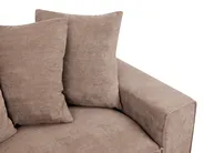 Sofa 3 Seater VISKAN Corduroy Dark Beige_1049619
